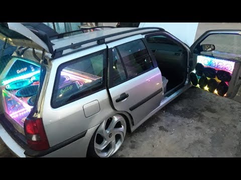 PARATI DA DELLUX COM 6 SUB PIONEER E 14 6X9 NO ACRÍLICO = ILOVEBASSBR