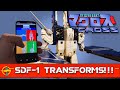 Self Transforming Robotech Macross マクロス SDF 1 Robot