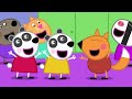 Peppa Pig Meets The Panda Twins