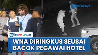 Detik-detik WNA Ditangkap saat Kabur seusai Bacok Pegawai Hotel hingga Luka Parah di Buleleng Bali
