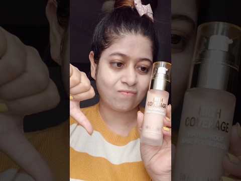 📢🙅🏻‍♀️❌❌❌DO NOT BUY THIS FOUNDATION ❌❌❌ #swissbeauty #shorts #viral #youtubeshorts