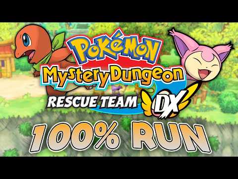 I Completed 100% Of Pokemon Mystery Dungeon Rescue Team DX To Feel Something!