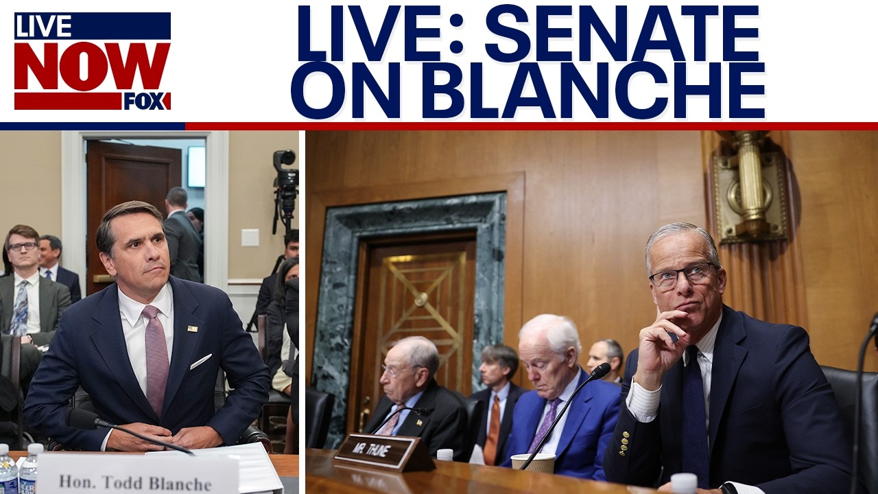 LIVE: Senate Judiciary Committee votes on advancing nomination of Todd Blanche