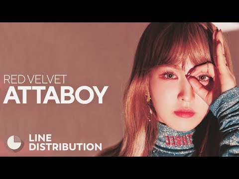 RED VELVET - Attaboy (Line Distribution)