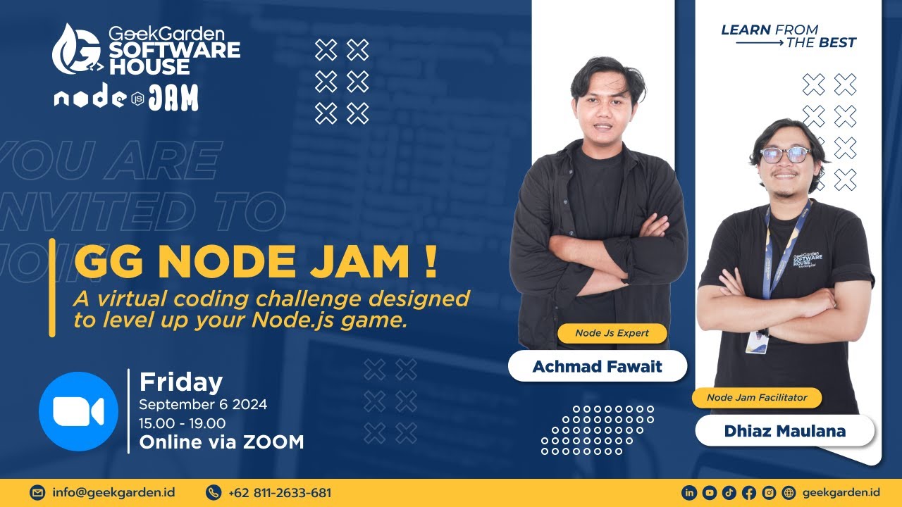 GG Node Jam: Kompetisi Pemrograman Virtual Untuk Mengasah Keterampilan Node.js.