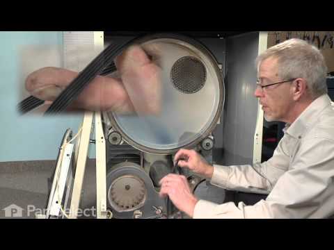 Dryer Repair- Replacing the Drum Support Roller (Whirlpool Part # 12001541)