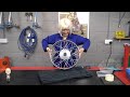 Kawasaki KM90 Fitting The New Spokes Part 20