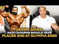 Dennis James' Opinion: Hadi Choopan Should Have Placed 2nd At Olympia 2020