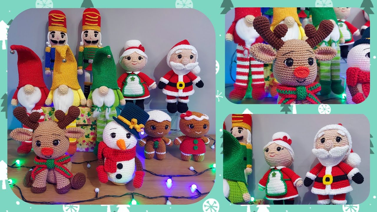 Apresentando A Coleção Amigurumi Natal 2023 - Amigurumi - Passo A Passo
