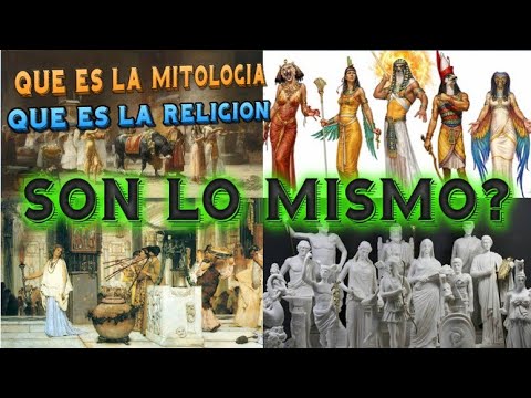 DIFERENCIA ENTRE MITOLOGÍA Y RELIGIÓN