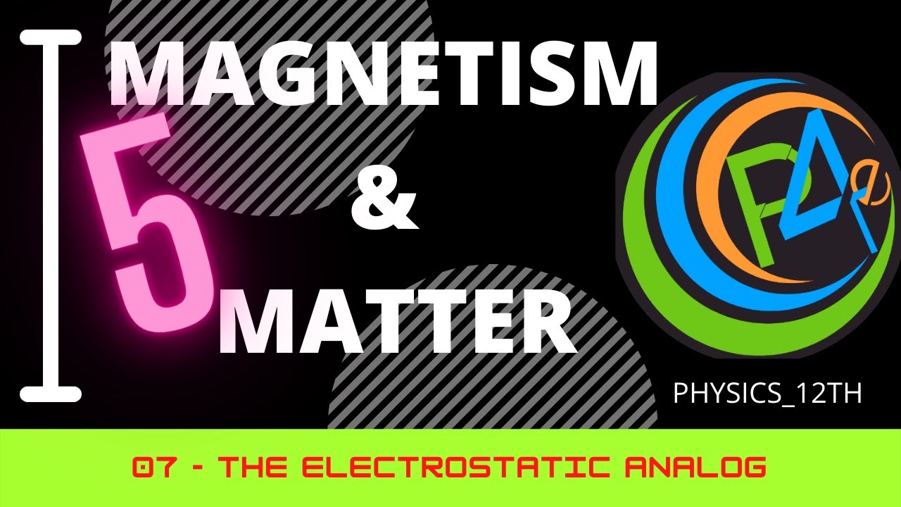 XII-5-MAGNETISM & MATTER/THE ELECTROSTATICS ANALOG  /07-PHY-PART1-NCERT