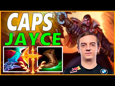 ⚡CAPS JAYCE TOP GAMEPLAY⚡SEASON 12 LEAGUE OF LEGENDS