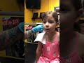 Little Girl Get Her Ears Pierced For The First Time At A Tattoo Parlor