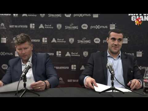 POST-GAME PRESS CONFERENCE | Port of Antwerp Giants vs Okapi Aalstar