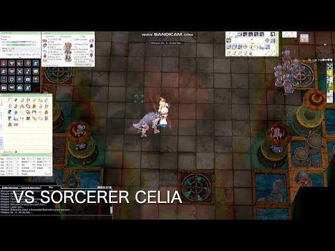 [iRO Chaos] Auto Attack Crit Ranger VS Sorcerer Celia