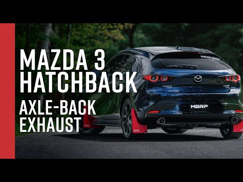 2019+ Mazda3 Sport 2.5/2.5 T // MBRP 2.5" Axle-Back, Dual Rear Exit Exhaust