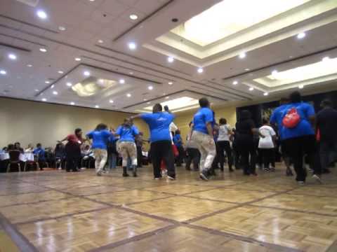 STL Turn Up Soul Line Dance (Here Comes My DJ Remix) | UC Star Awards 2014 in Baltimore 1/26/2014