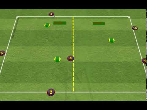 PRIMA SQUADRA: RONDO POSIZIONALE 5 VS 2 + 1 VS 2