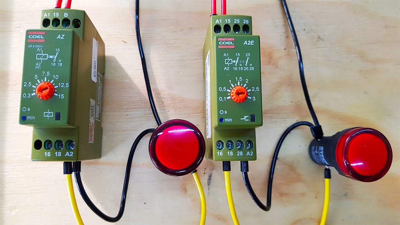 Temporizador: Retardo na Energização vs Retardo na Desenergização! @labcoel