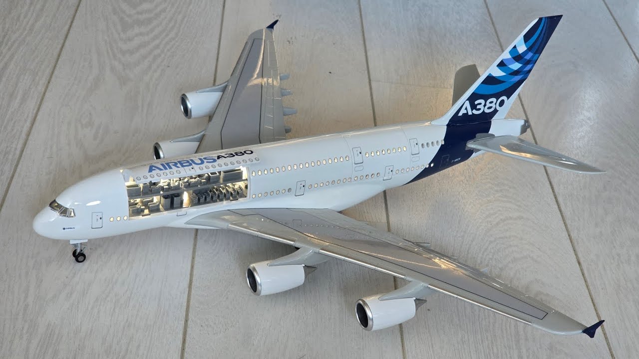 Is This A380 Airbus scale model with Opening parts and light any good? Let's find out! 