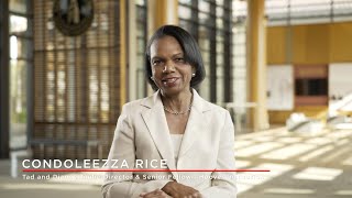 Hoover Institution Director Condoleezza Rice on the Institution's Purpose and Values