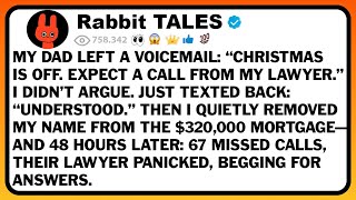 My Dad Left A Voicemail: “Christmas Is OFF. Expect A Call From My Lawyer.” I Didn’t Argue. Just...
