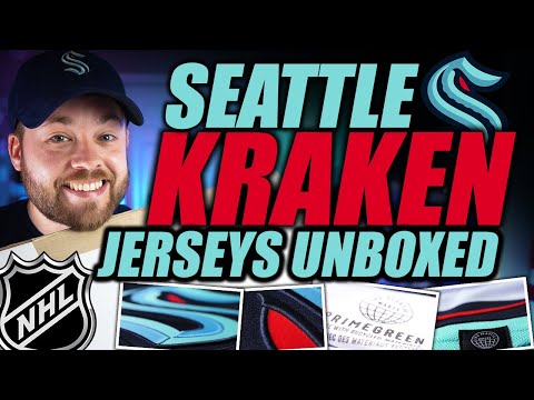 Seattle Kraken Jerseys UNBOXED!
