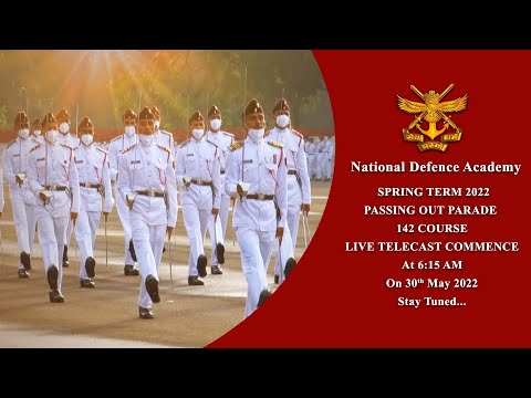 NDA POP Spring TERM 2022 Passing Out Parade 142 Course