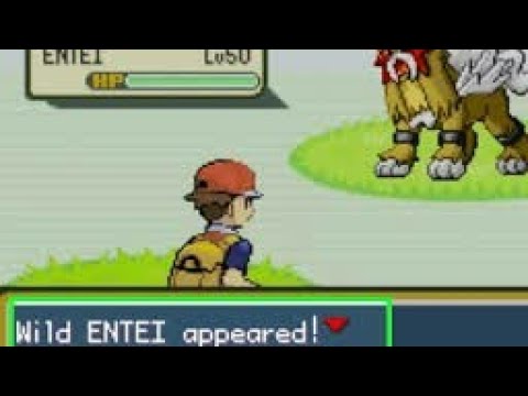 How to catch Entei easily in Pokemon Fire red
