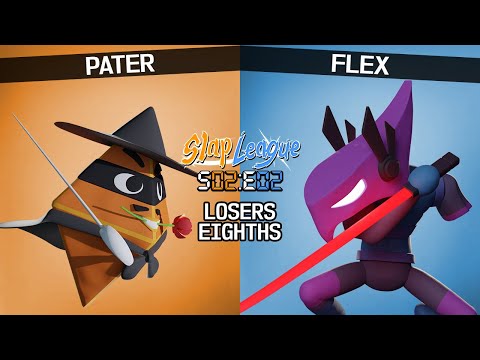 Slap League S02E02 - Pater (Ruby) vs Flex (Asha, Fishbunjin) - Losers Eighths