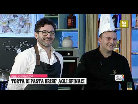tadà in cucina 17/02/2021 torta di pasta brisè agli spinaci