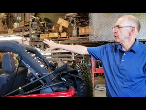 Jeep Wrangler Bestop Supertop NX JKU How to Operations