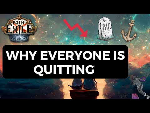 [PoE 3.19] Why Everyone is Quitting PoE - GGG REFUSES TO FIX LOOT