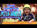 2 Year Old Makes Pizza Bagels: Susie's Cooking Show  For Kids Episode 12