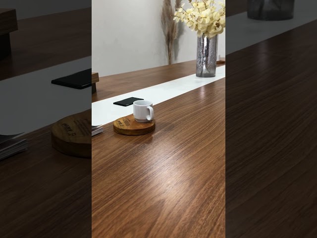 Mesa de Reunião Modular Y37 Freijó/Branco - Artany