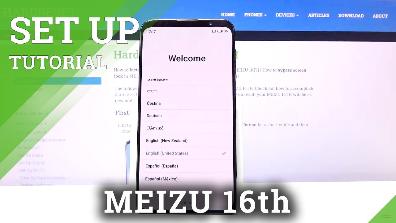 How to Configure Your MEIZU 16TH – Go Through Set Up Process