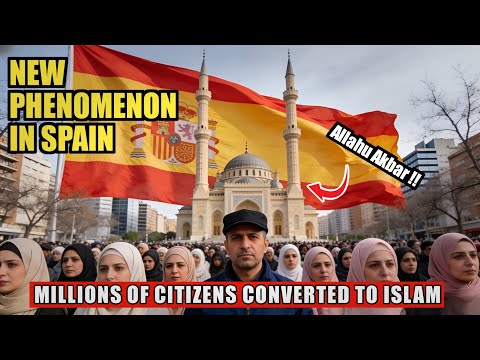 SPAIN IS CHANGING ‼️ Mosques Full & Thousands Convert to Islam