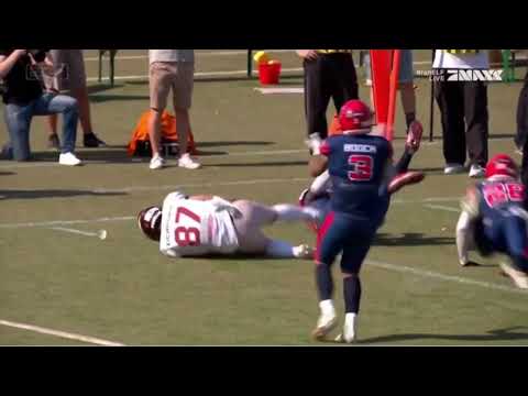 Dirty Hit or Clean Tackle? (Hamburg Sea Devils - European League of Football)