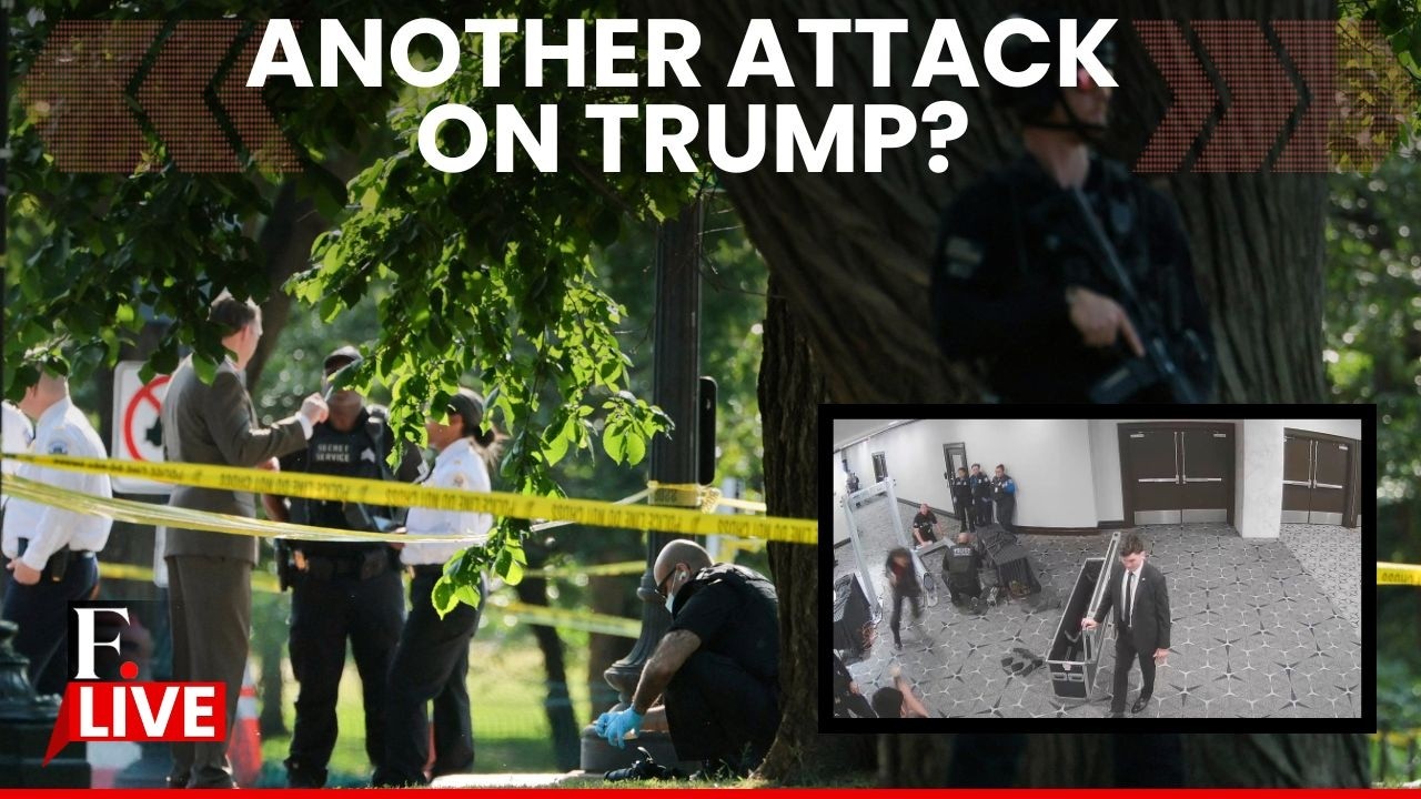 WHITE HOUSE SHOOTING LIVE: Gunman Fires Near White House at Secret Service Days After Trump Shooting