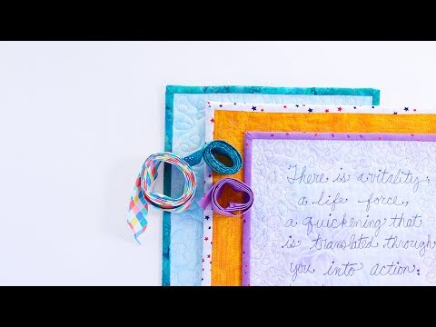 PREVIEW: How to Bind a Quilt - with Barb Owen - HTGC Member Class s04e05