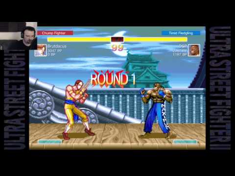 Ultra Street Fighter 2 1st Online MP pt56 - More OP Laggy Play