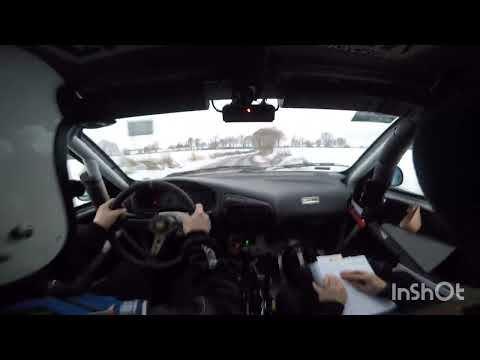 Rajd Wikinga 2023 os Różana Zaroda K. / Paszkiewicz A. Mitsubishi Colt