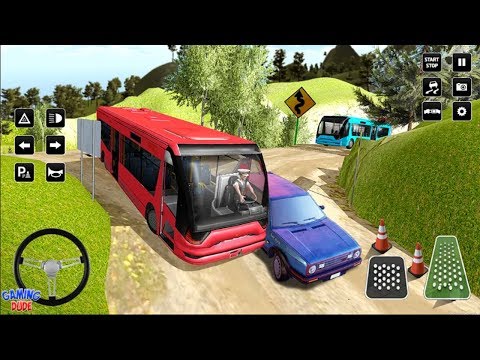 Offroad Bus Driving Simulator 2019 - Levels 1-5 | Android Gameplay HD