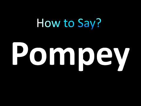 How to Pronounce Pompey (correctly!)