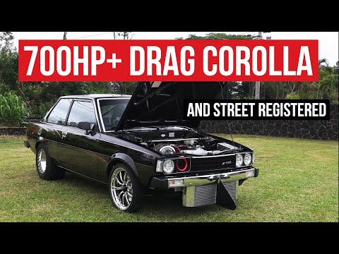 1.5JZ Toyota Corolla Drag Car From The Aloha State