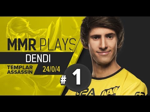 MMR Plays: Dendi on Templar Assassin vol. 1