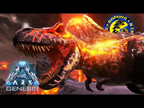 ARK: Survival Evolved MAX LEVEL X REX TAME PERFECT IN EVERYWAY! [RePuG ARK Genesis Part 1 # 17]