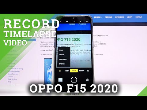 How to Record Time Lapse in OPPO F15 2020 – Make Slow Actions Faster