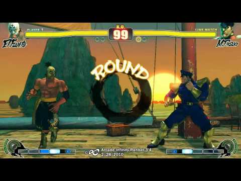 SF4 Ranbat 3.4 - Top 8 Hugo101(BI) vs Kai(FU)