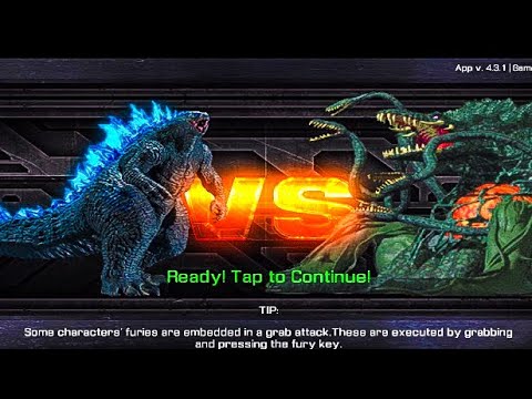 Godzilla 2021 vs biollante  Godzilla Omniverse￼